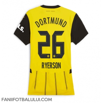 Borussia Dortmund Julian Ryerson #26 Tricou Fotbal Replică 2024-25 Femei Acasa